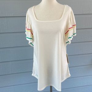 FRENCH LAUNDRY Rick rack tee